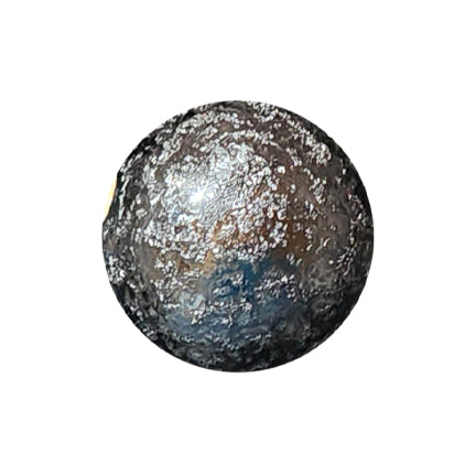 black wrinkle 20mm bubblegum beads