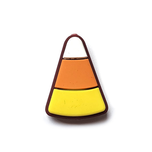 candy corn silicone focal beads