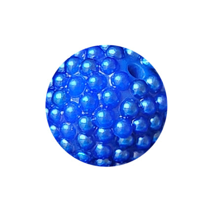 dark blue berry 20mm bubblegum beads