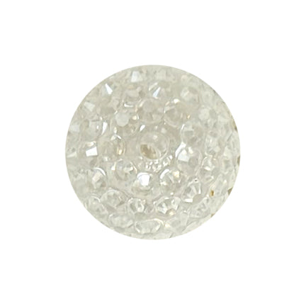 ice balls rhinestone 20mm wholesale bubblegum beads