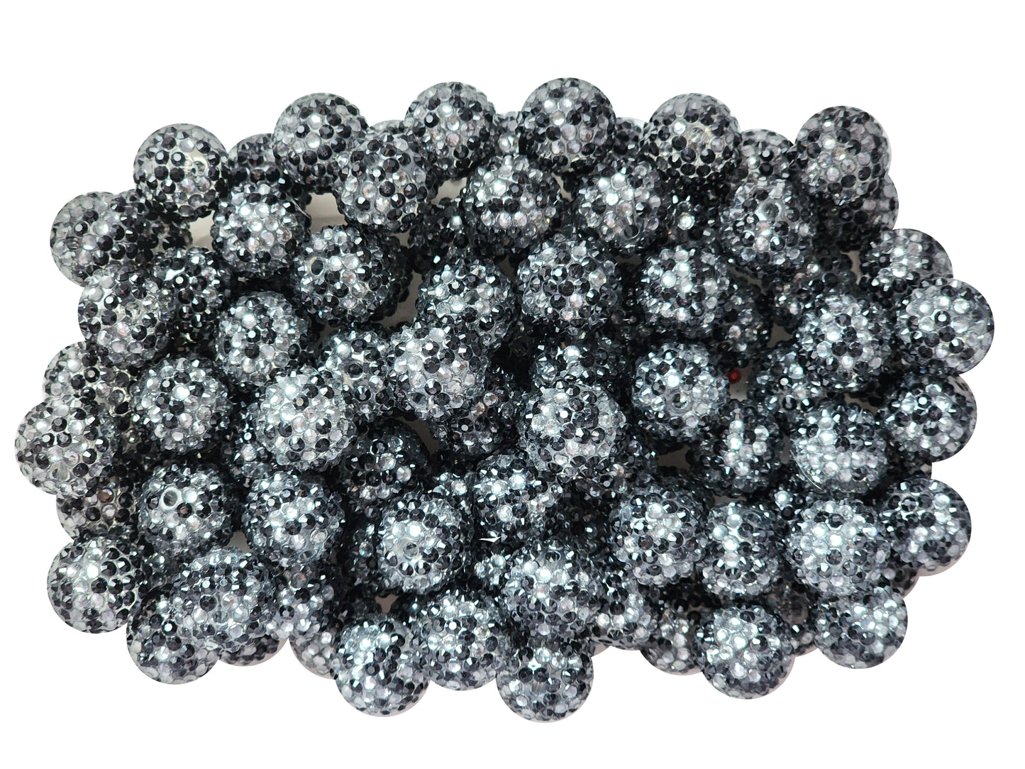 into the darkness rhinestone 20mm wholesale bubblegum beads