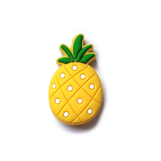 pineapple silicone focal beads