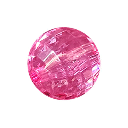 pink disco 20mm bubblegum beads