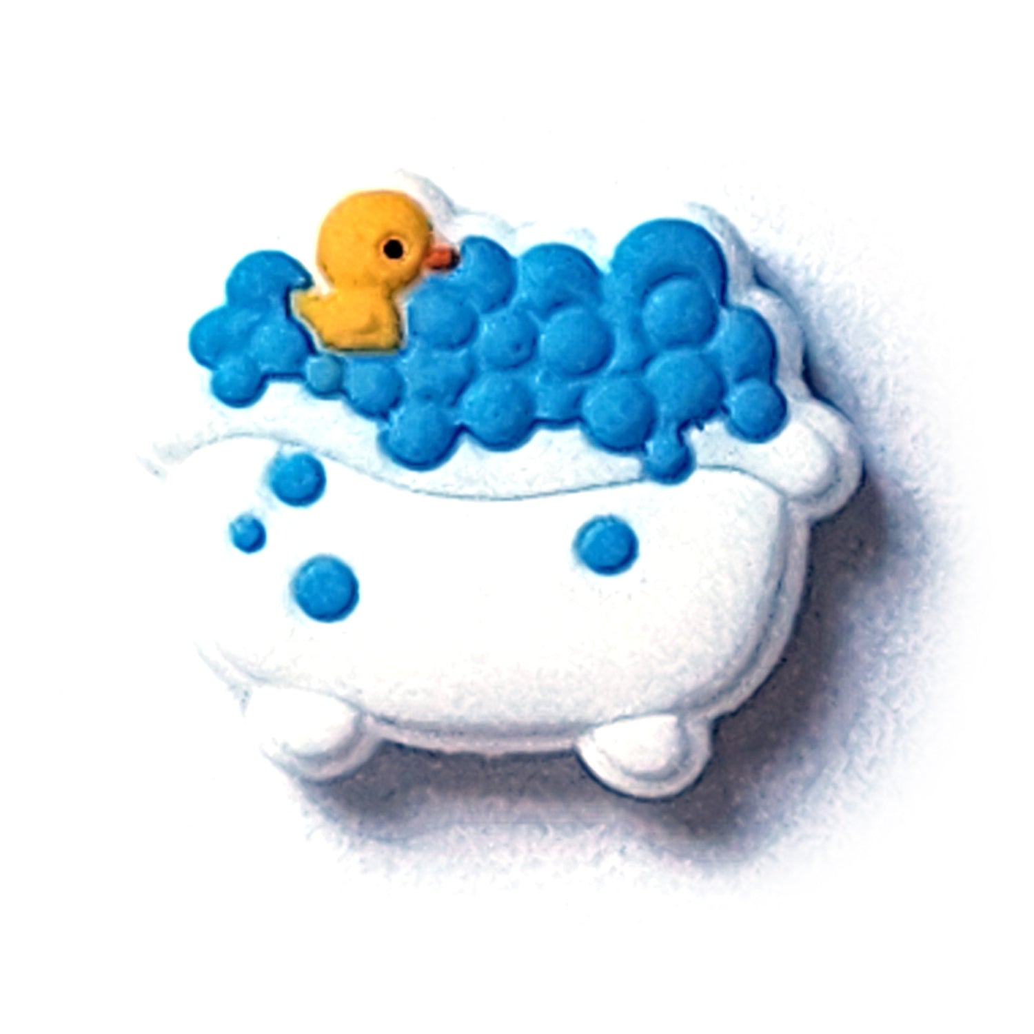 rubber duckie in bath silicone focal beads