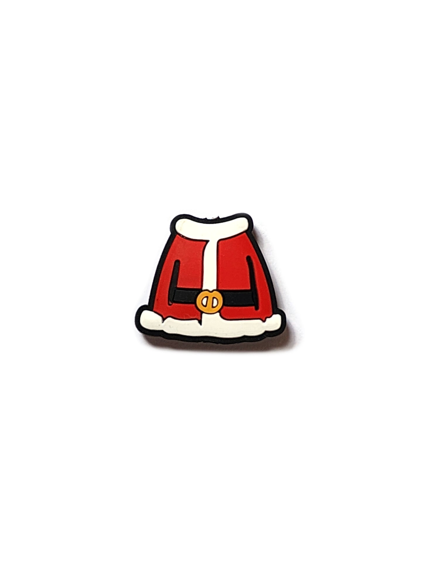 santa's coat silicone focal beads