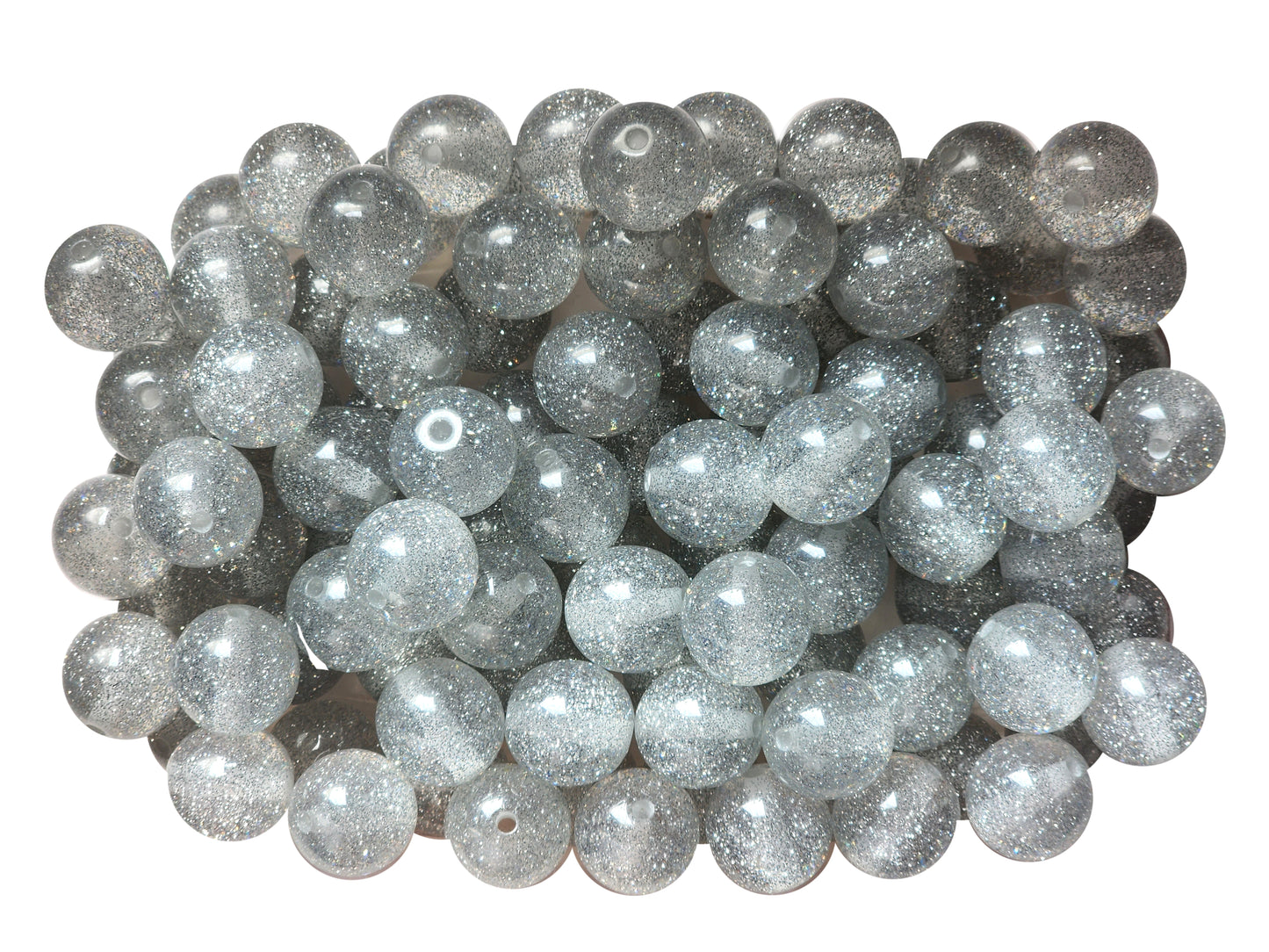 silver galaxy 20mm wholesale bubblegum beads
