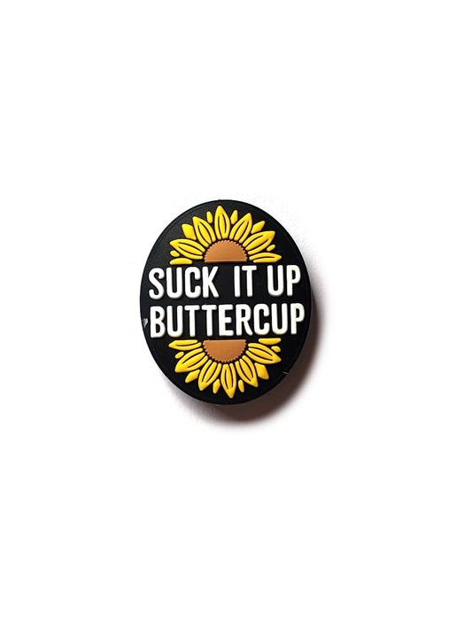 suck it up buttercup silicone focal beads