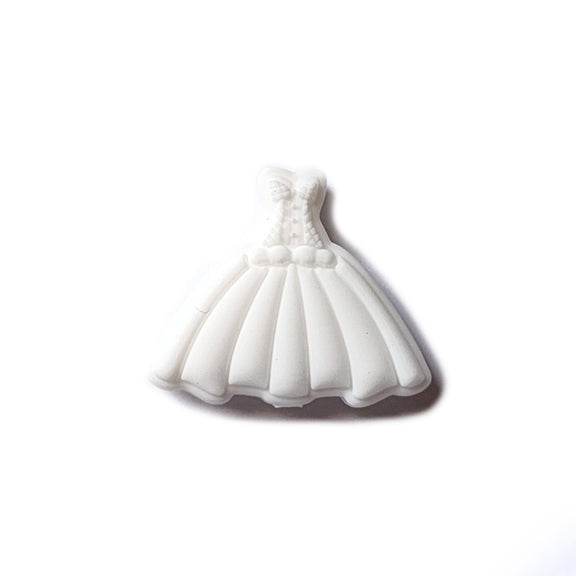 wedding dress silicone focal beads