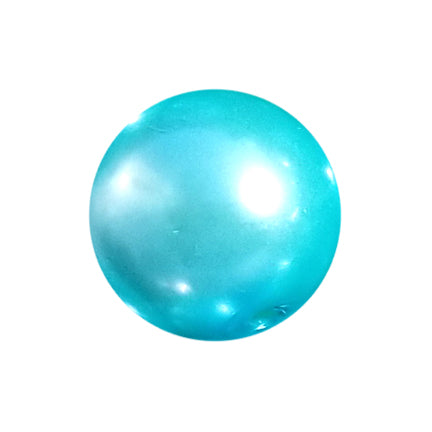 aqua pearl 20mm bubblegum beads