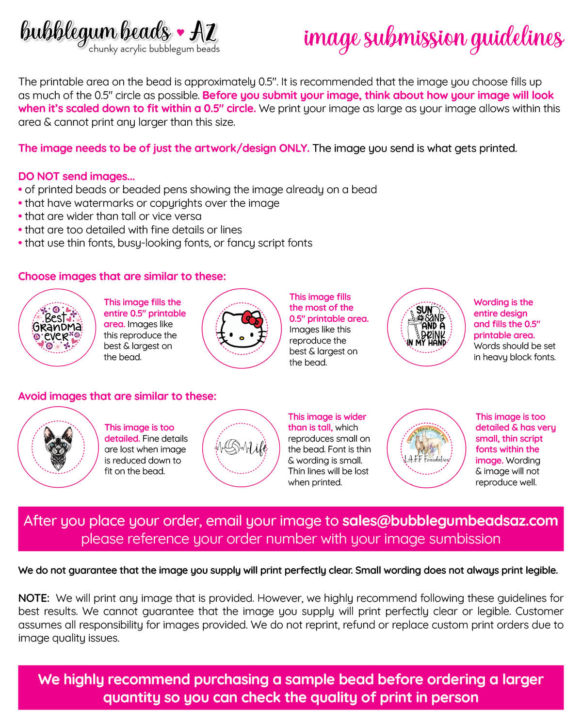 design your own beads image submission guidelines