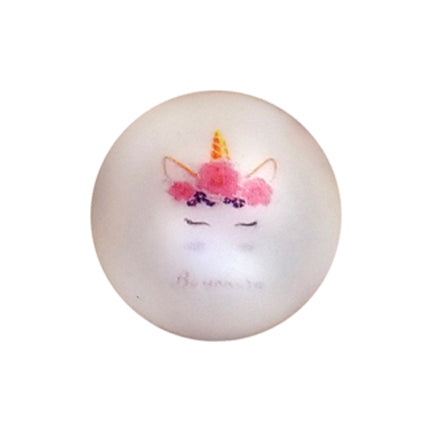 be a unicorn 20mm printed bubblegum beads