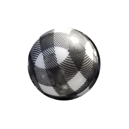 black buffalo check plaid 20mm printed bubblegum beads