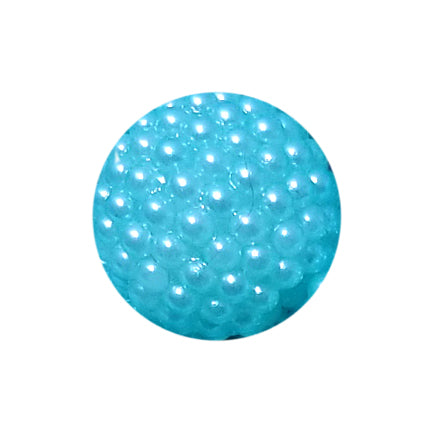 blue berry 20mm bubblegum beads