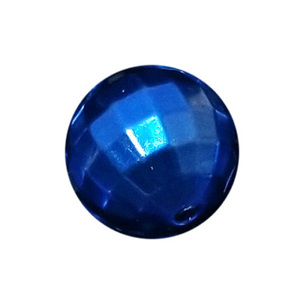 blue pearl disco 20mm bubblegum beads