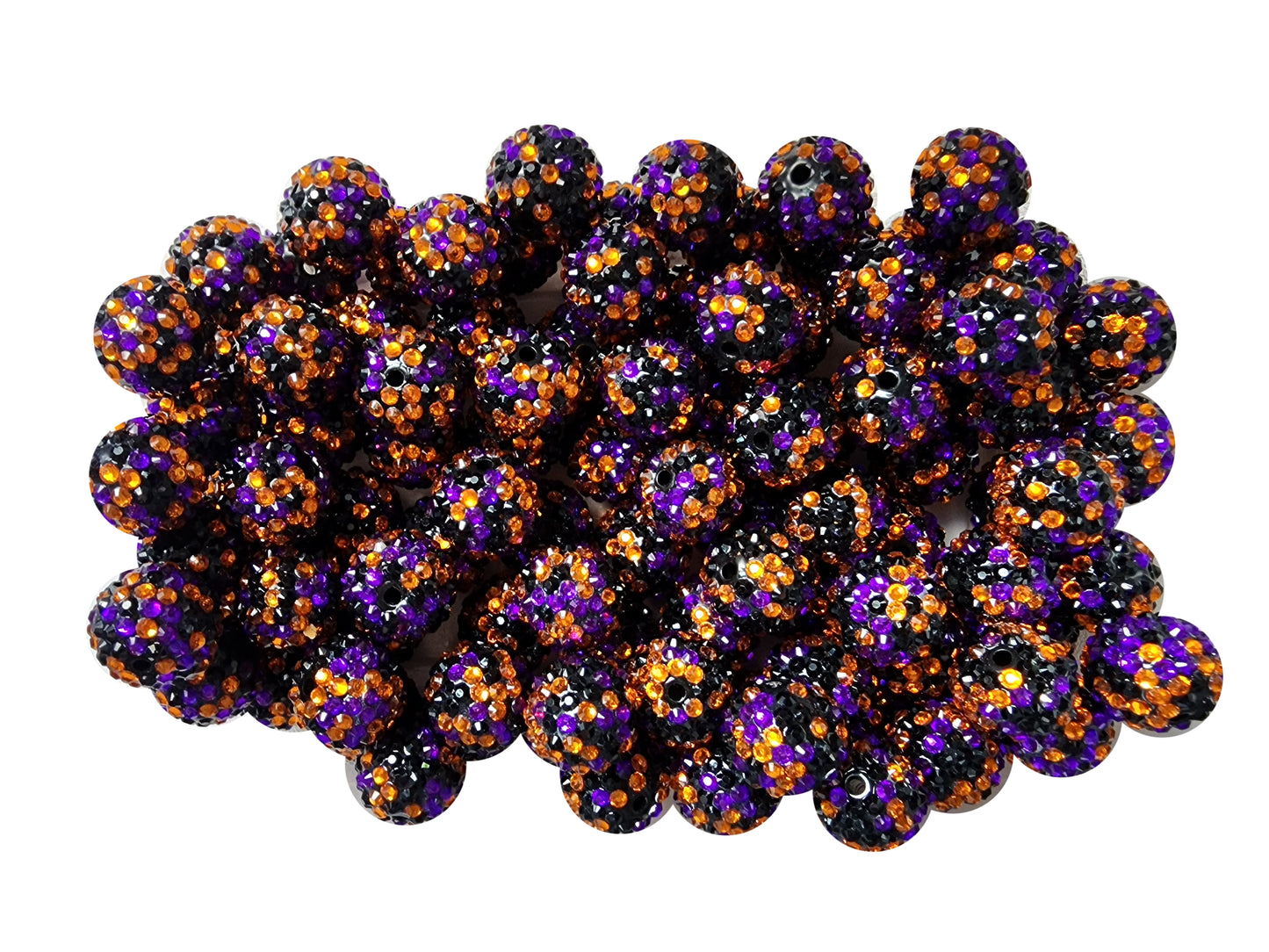 hocus pocus rhinestone 20mm bubblegum beads