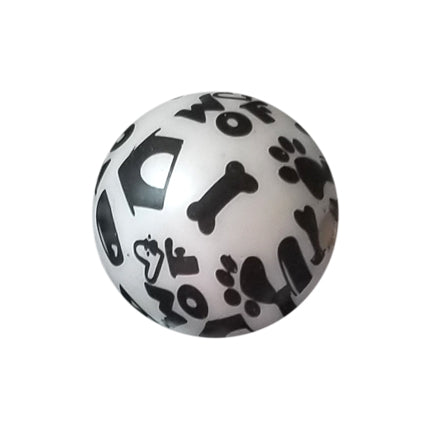 in the dog house 20mm printed bubblegum beads