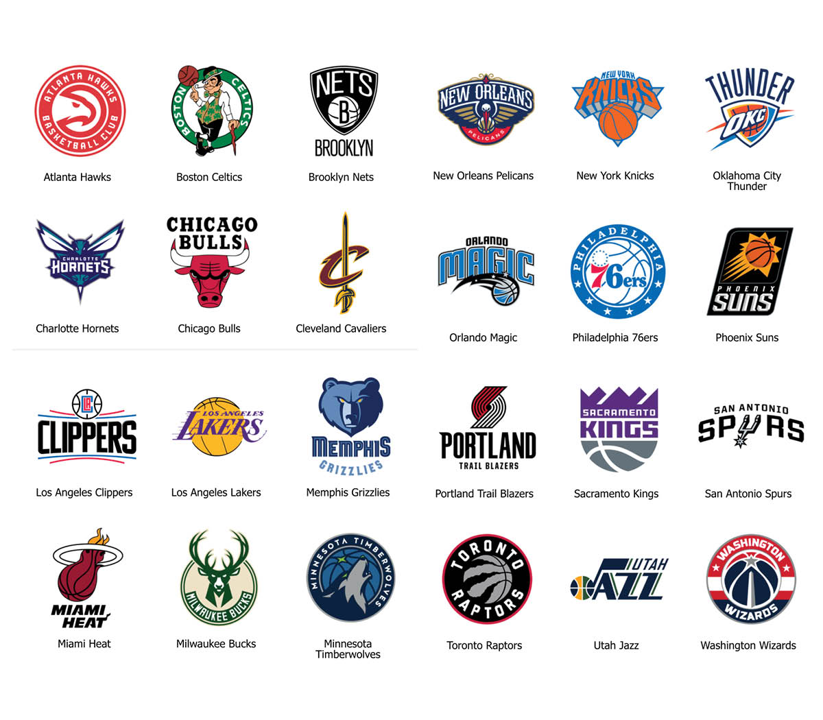 nba team logos custom printed 20mm bubblegum beads