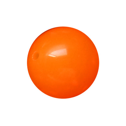 neon green glow in the dark 20mm bubblegum beads