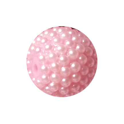 pink berry 20mm bubblegum beads