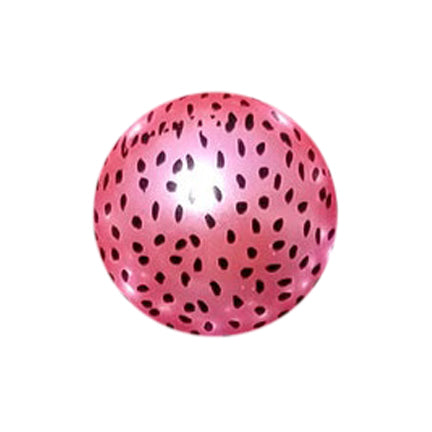 pink watermelon seeds 20mm printed bubblegum beads