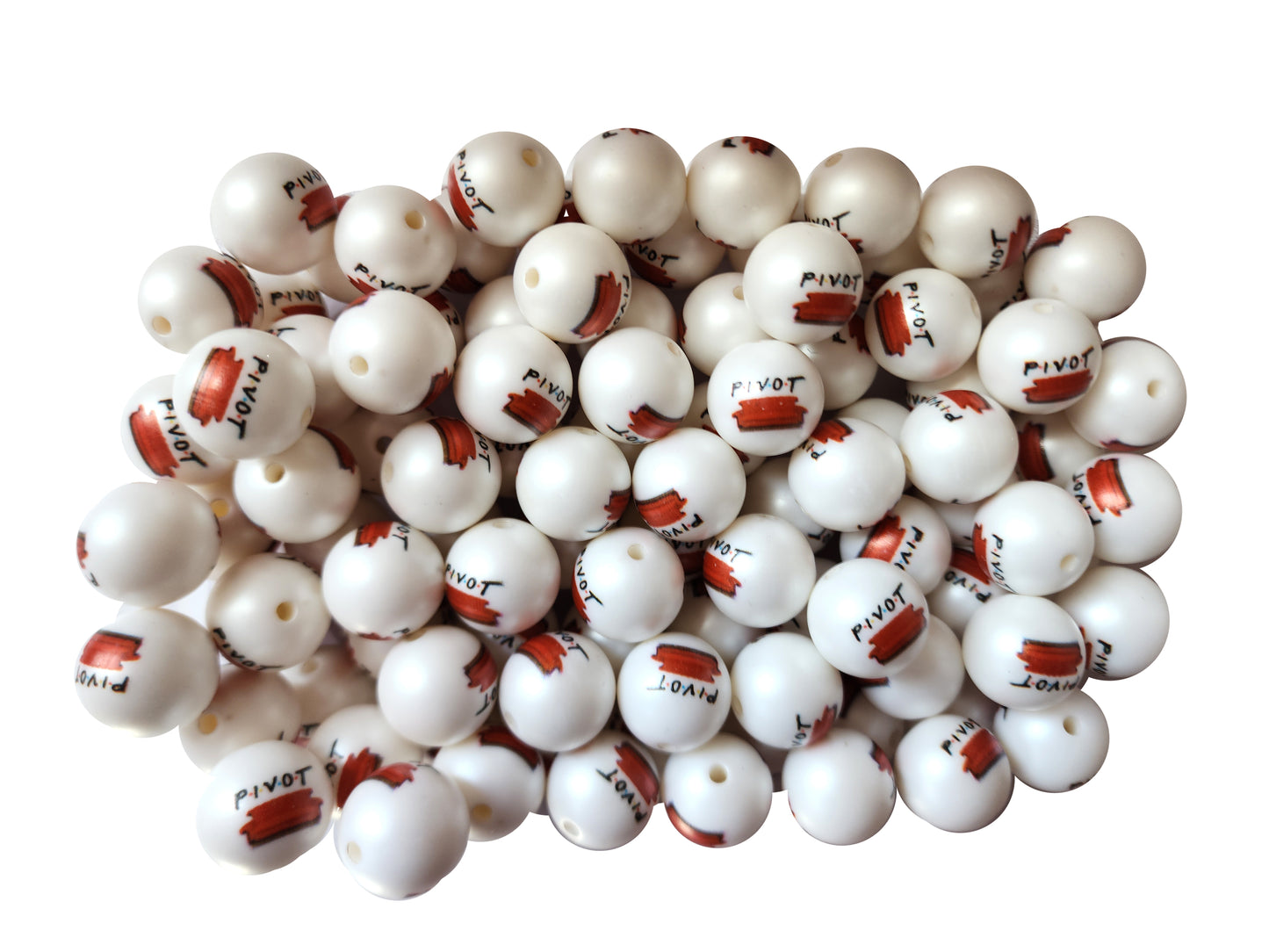 pivot couch 20mm printed wholesale bubblegum beads