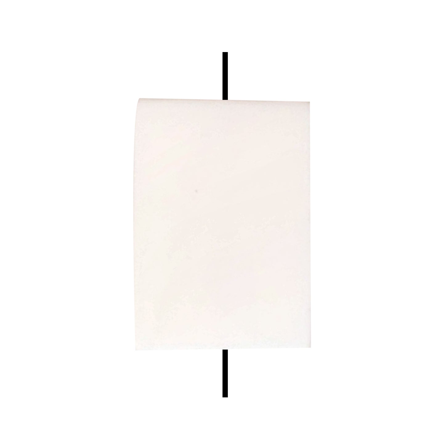 20mm x 28mm white vertical rectangle flat focal silicone beads