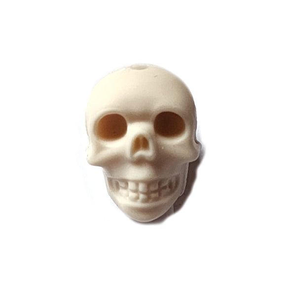 3d skull silicone focal beads