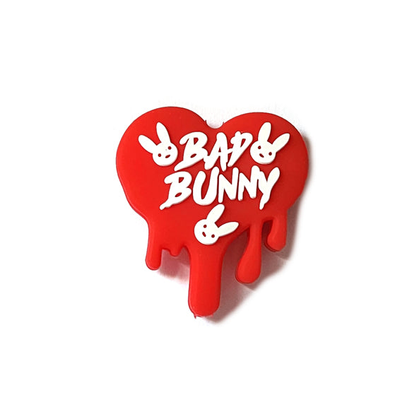 bad bunny silicone focal beads