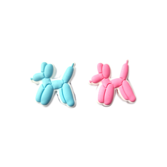 balloon dog silicone focal beads