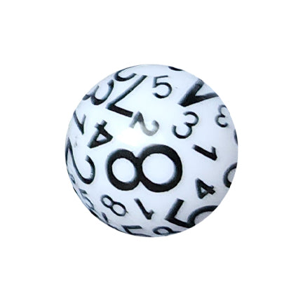 bingo numbers 20mm printed bubblegum beads