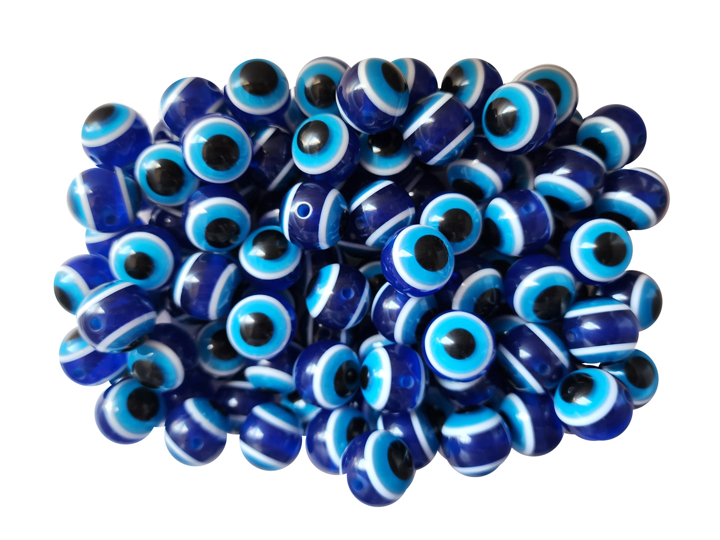 blue eyes 20mm bubblegum beads