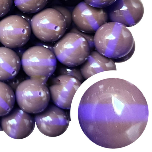 blue laser beam 20mm bubblegum beads