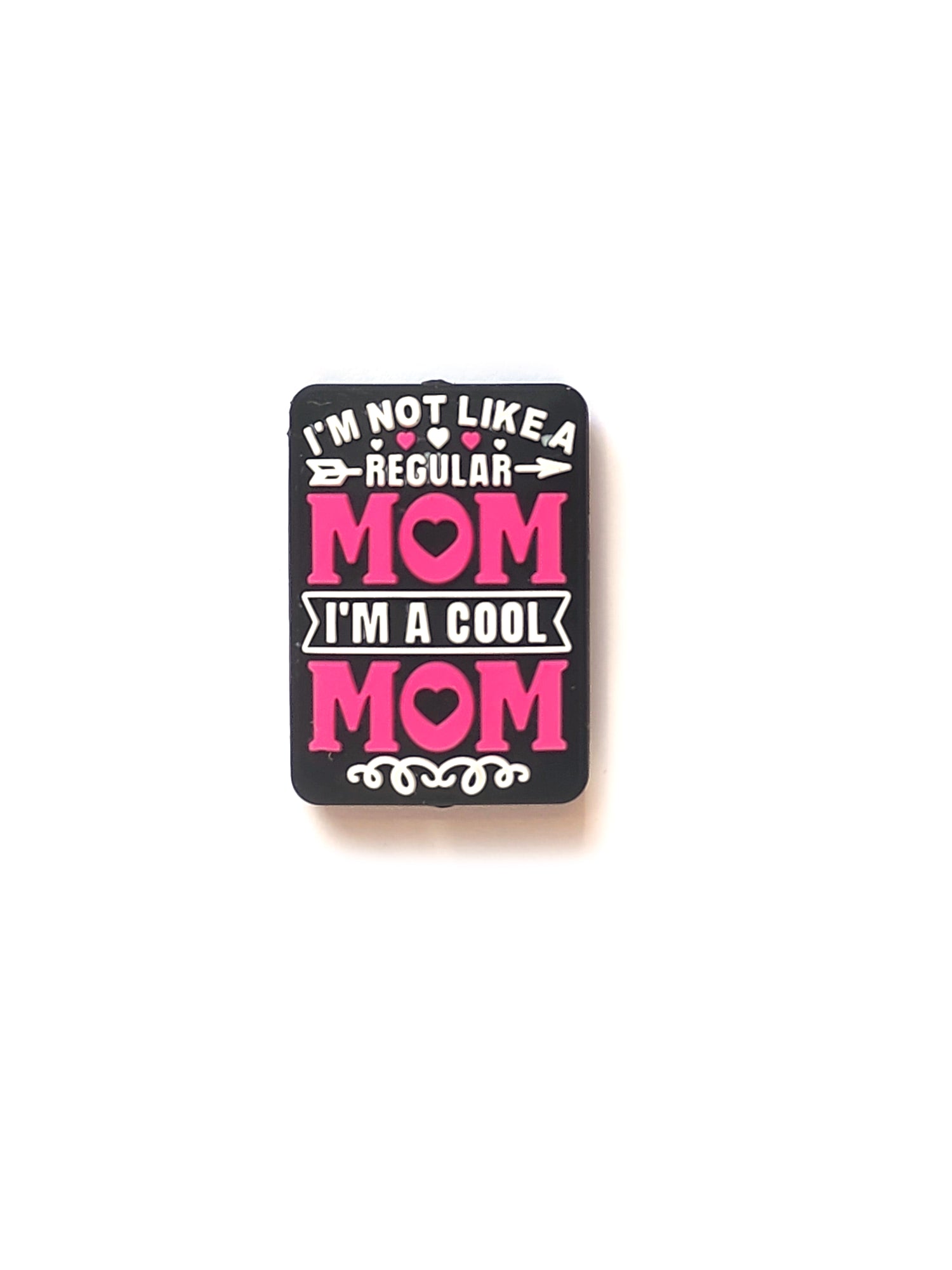 i'm not like a regular mom i'm a cool mom silicone focal beads