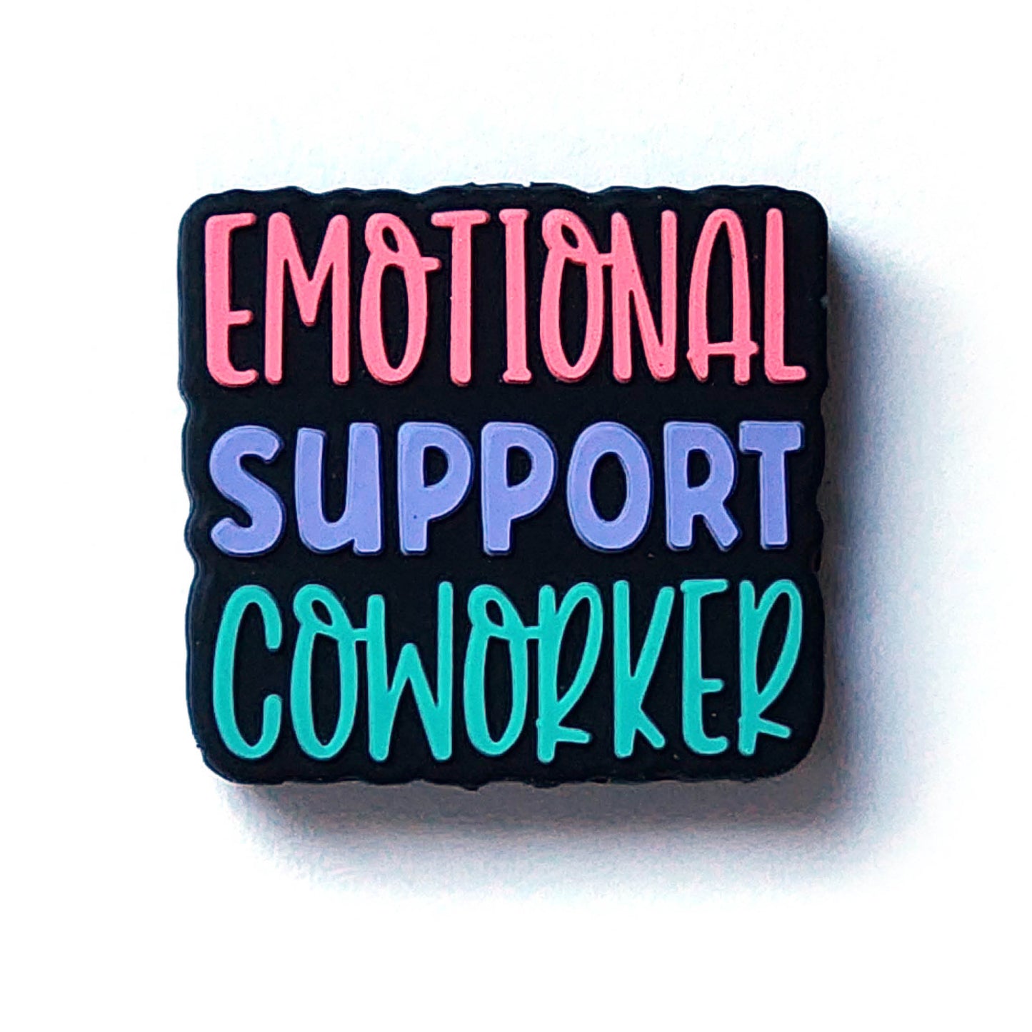 emotional support coworker silicone focal beads