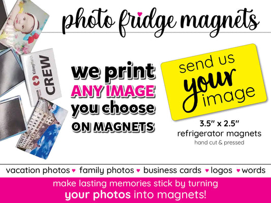 print your own photo fridge magnets