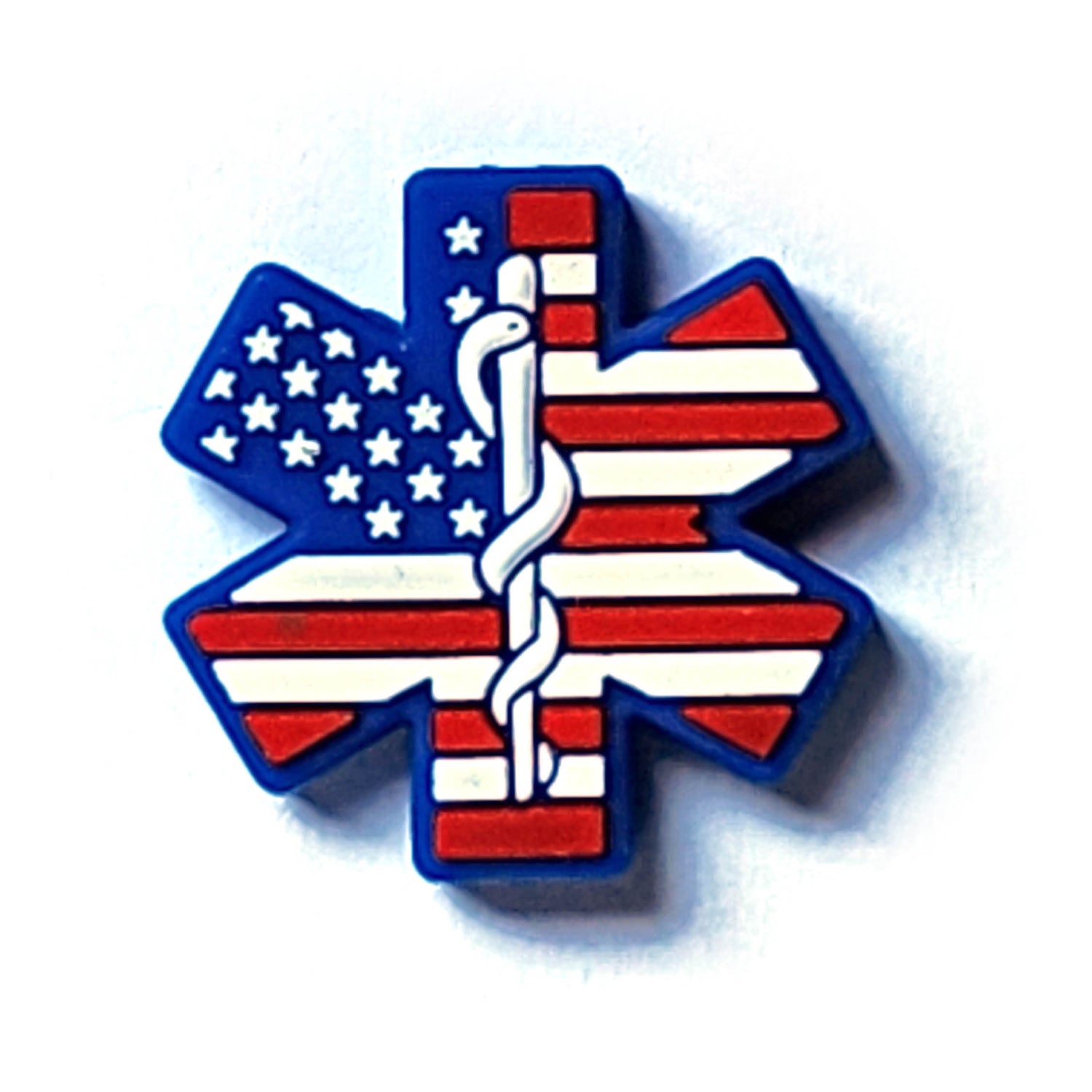 emt badge silicone focal beads