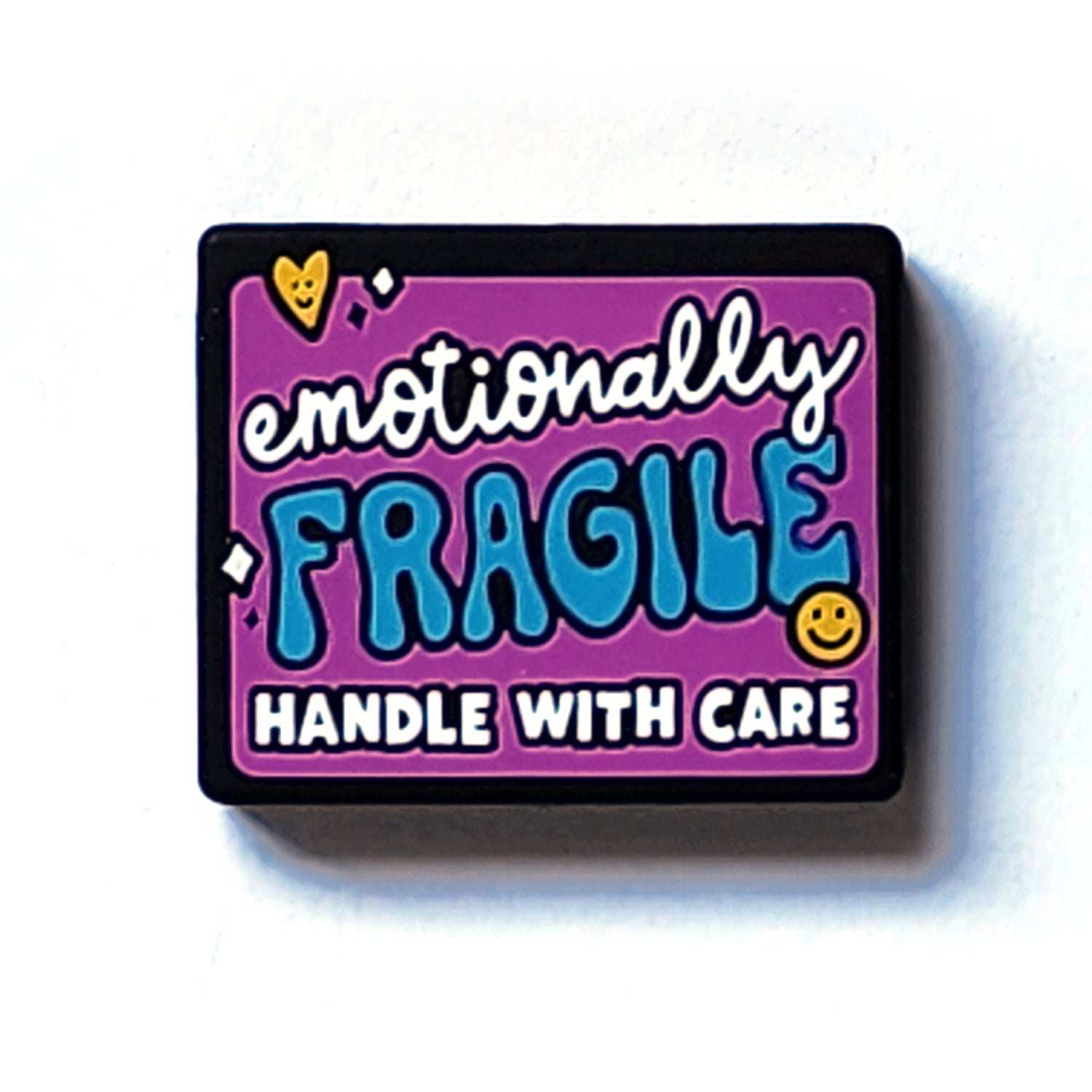 emotionally fragile handle with care silicone focal beads