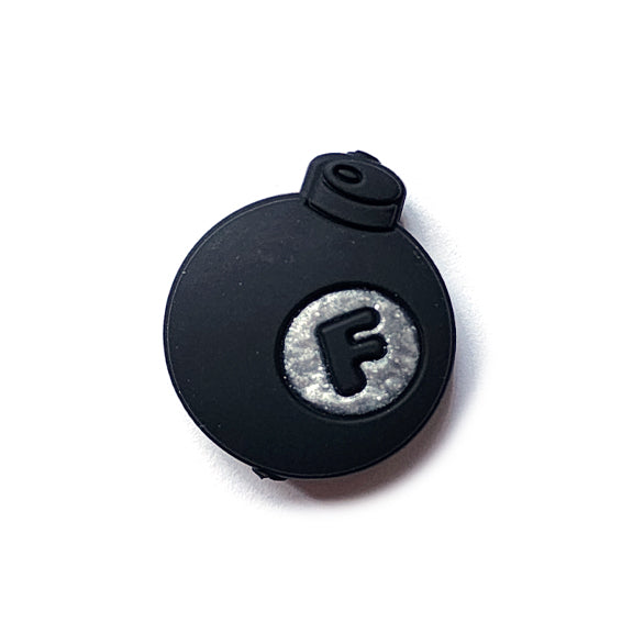 f bomb silicone focal beads