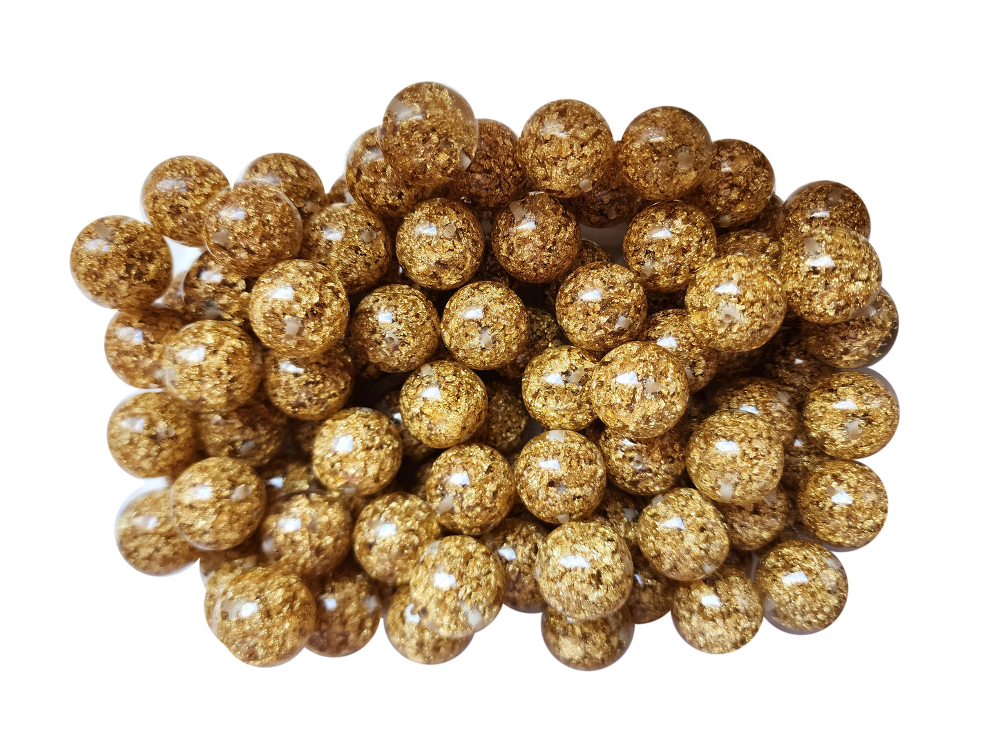 gold nuggets 20mm wholesale bubblegum beads