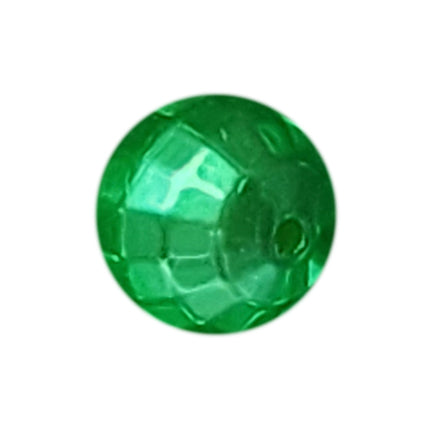 green pearl disco 20mm bubblegum beads