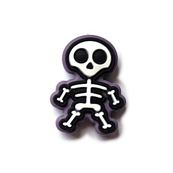 lil skeleton silicone focal beads