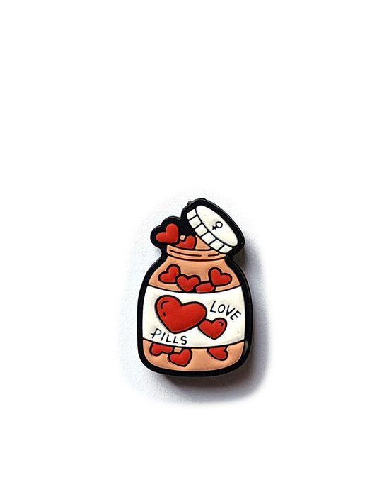 love pills silicone focal beads