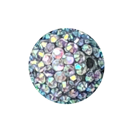 mirror ball rhinestone 20mm wholesale bubblegum beads