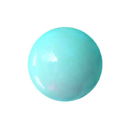 pale blue plain 20mm bubblegum beads