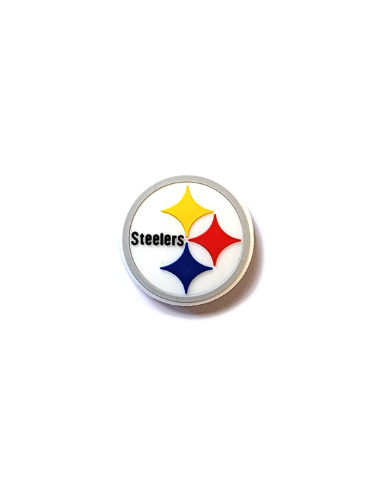 pittsburgh steelers silicone focal beads