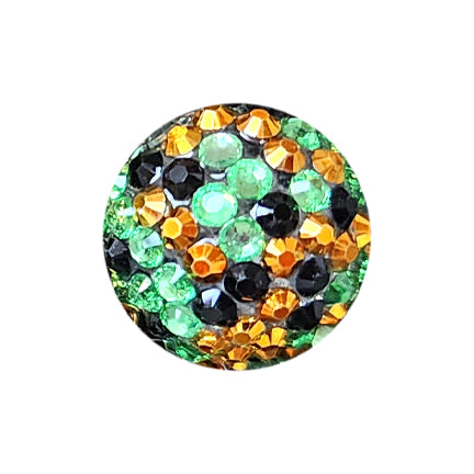 camo rhinestone 20mm wholesale bubblegum beads