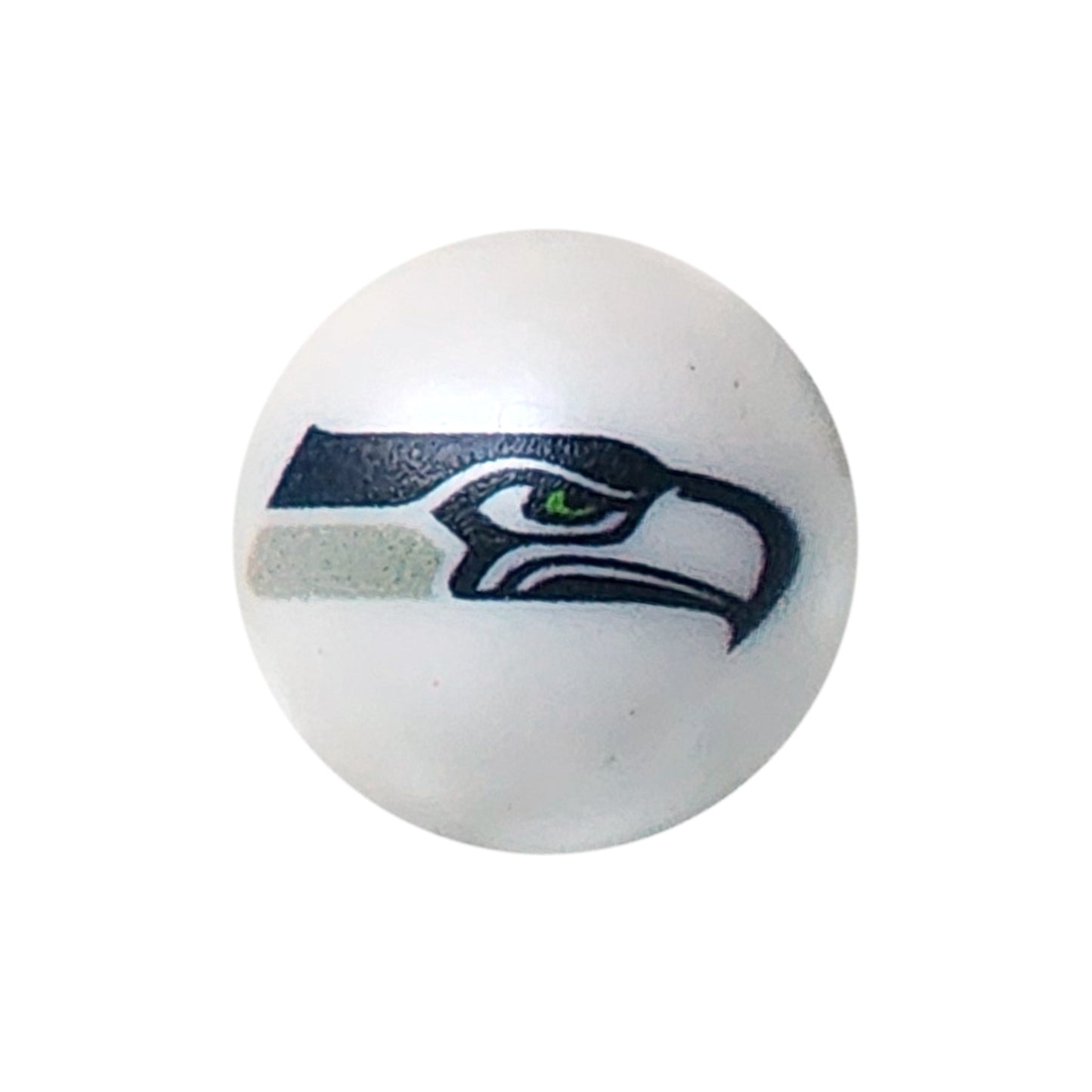 seattle seahawks 20mm nfl team logo custom printed bubblegum beads