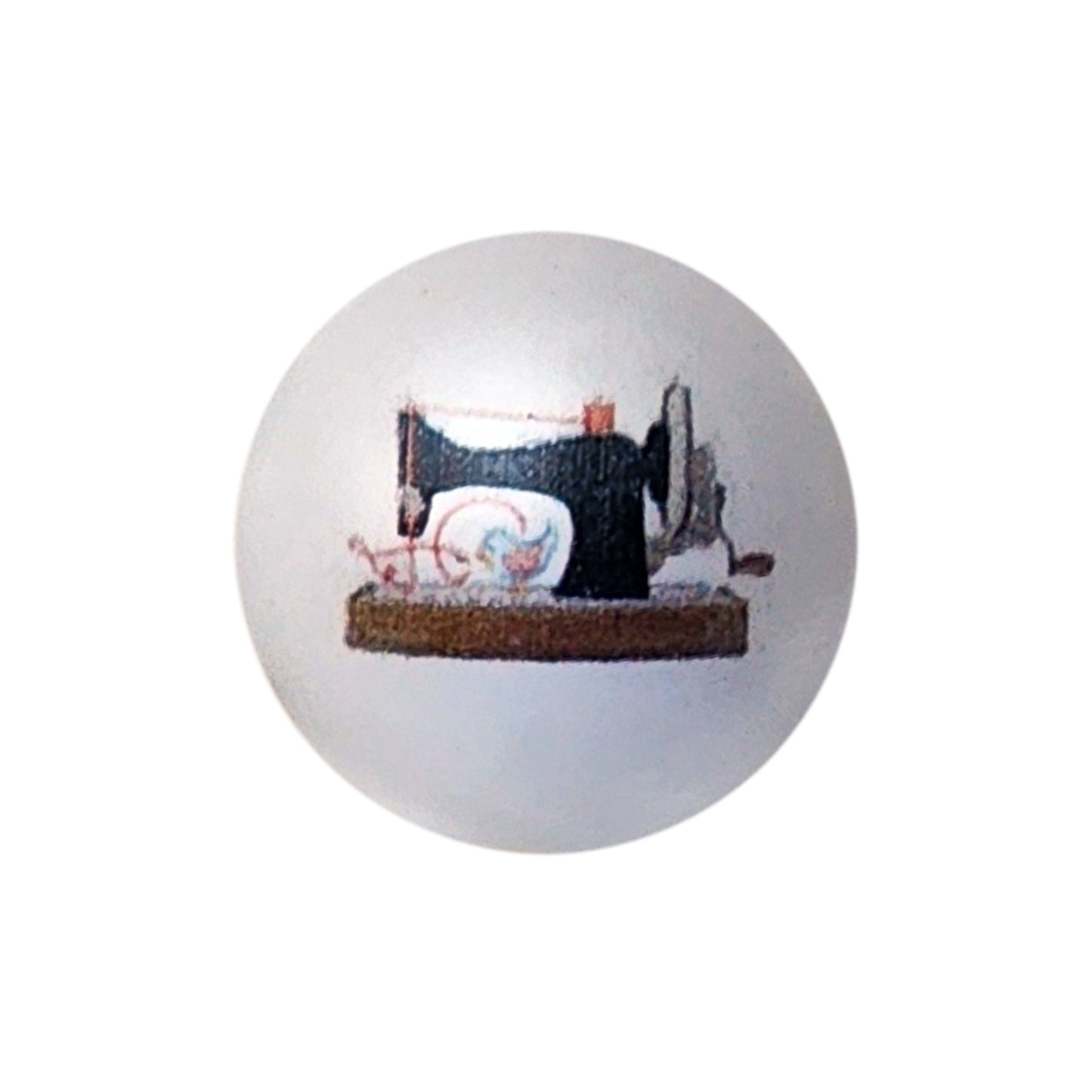sewing machine 20mm printed bubblegum beads