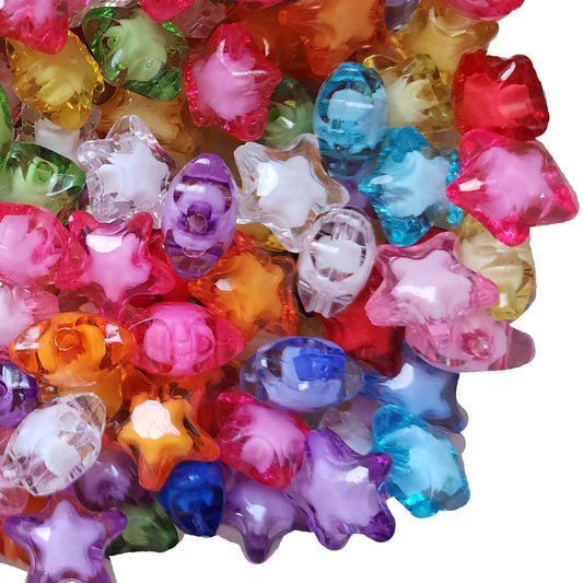 shooting stars 20mm wholesale bubblegum beads