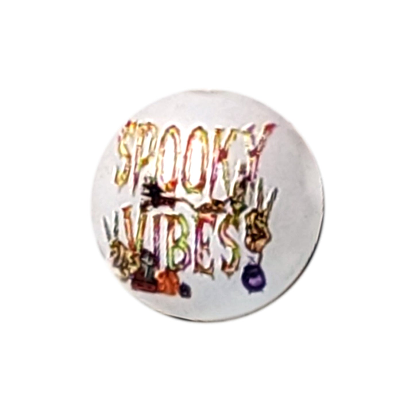 spooky vibes 20mm printed bubblegum beads